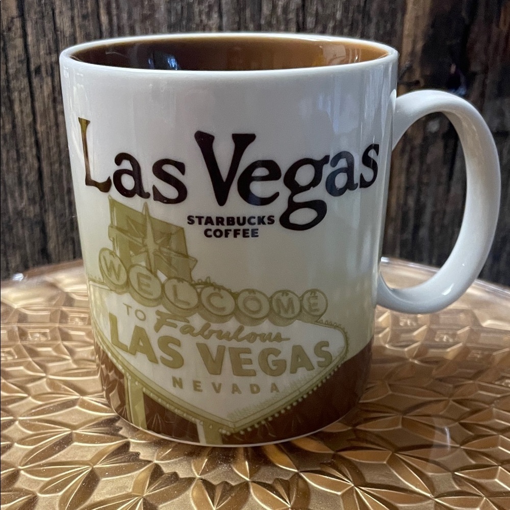 Starbucks | Las Vegas | Nevada | Global Icon | 2012 | Mug | 16 oz | Brown/Cream